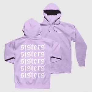 Sisters Apparel Lavender Hoodie Medium